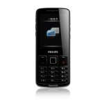 Philips Xenium CTX325BLK Mobile Phone Leaflet