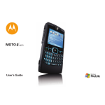 Motorola Mobility IHDT56HX1 PortableCellular/ PCS GSM/ EDGE Transceiver User Manual