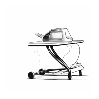 Steam ironing stations