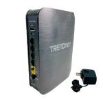 Trendnet TEW-813DRU AC1200 Dual Band Wireless Router Ficha de dados