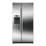 Bosch KAD80A40SA/01 Side-by-side fridge-freezer صارف دستی