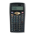 HP 9g Graphing Calculator User manual