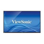 ViewSonic CDE4200-L-S DIGITAL SIGNAGE Mode d'emploi