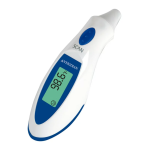 Veridian Healthcare 09-340 Instant Digital Ear Thermometer Instruction manual