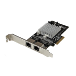 StarTech.com Dual Port PCI Express (PCIe x4) Gigabit Ethernet Server Adapter Network Card - Intel i350 NIC Instruction manual