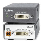 Extron DVI 101 Specification