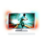 Philips 42PFL8606D 42" Full HD 3D compatibility Smart TV Stainless steel User manual