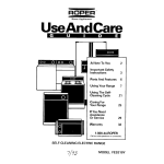 Whirlpool FGP335Y Use and care guide