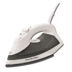 Proctor Silex 17200PS Nonstick Iron-DISCONTINUED Use and care guide