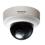 Panasonic WV-SF538E surveillance camera Installation guide