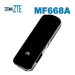 ZTE MF668A Manual de usuario