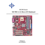 MSI MS-7003 User Manual