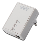 Digitus DN-15026 High-speed Powerline Ethernet adapter, 200 Mbps Owner's Manual