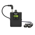 Shure PSM900 Wireless Personal Monitor System User guide