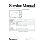 Panasonic Appliance Company of America ACLAPBT31 MicrowaveOven User Manual