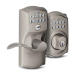 Allegion Schlage Residential electronic deadbolts and locksets User Manual
