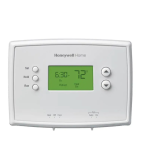Honeywell RTH2410 Programmable Thermostat User Manual