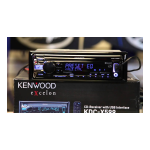 KENWOOD KDC-X304 CD Receiver User Guide