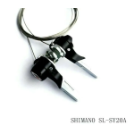 Shimano SL-SY20A Skiftegreb Brugermanual
