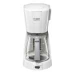 Bosch TKA3A034GB/02 Filter coffee machine Mode d'emploi