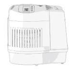AIRCARE MA0800 2.5 Gal. Evaporative Humidifier for 2,600 sq. ft. Use and care guide