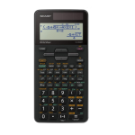 Sharp EL-W506T Calculator Operation Guide