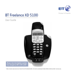 BT Freelance XD5100 User guide