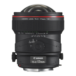 Canon TS-E 17mm f/4L Manual de usuario