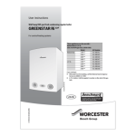 Worcester Greenstar 12-24 i System ErP (01.08.2013-01.03.2015) Operating instructions