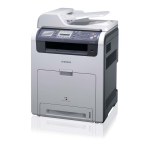 HP Samsung CLX-6200 Color Laser Multifunction Printer series Brugermanual