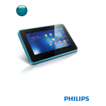 Philips PI3100Z2 8GB Blue, White Datasheet