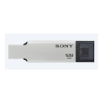 Sony USM128CA2 USB Type-C™ & Type-A Dual Connection Flash Drive Operating Instructions