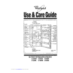 Whirlpool ET18GK Use and care guide