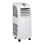 LG LP0815WNR Air Conditioner Specification Sheet