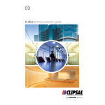 Clipsal 5070THPR Specifications