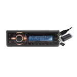 Caliber RMD046BT-2 USB/SD - FM Tuner, AUX-input and Bluetooth® wireless technology Manuel du propriétaire