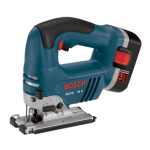Bosch 52318 Jig Saw Owner's Manual