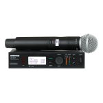 Shure ULXD Wireless Microphone System Guia de usuario