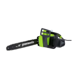 Greenworks 20332 14.5 Amps 18-in Corded Electric Chainsaw Owner's Manual