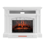 allen + roth 2267FM-28-201 52.5-in W White Infrared Quartz Electric Fireplace Installation Manual