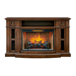 allen + roth 1315FM-23-930 43.5-in W Faux Stone Infrared Quartz Electric Fireplace Installation Manual