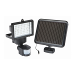Harbor Freight Tools 60 LED Solar Security Light Owner's Manual