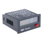 Baumer ISI35 Time and hours meter Installation and Operating Instructions
