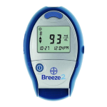 Bayer HealthCare 2 Blood Glucose Meter User guide
