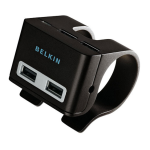 Belkin F5U416 - Clip-On Hub User manual