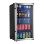 Danby DBC93BLSDD Designer 120 (355mL) Can Capacity Beverage Center Product Specification
