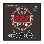 Datakom DKG-117 User Manual