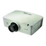 Christie LWU505 WUXGA inorganic 3LCD 5,000 ANSI lumen projector User manual