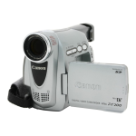 Canon ZR400 Camcorder User Manual
