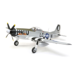 E-flite P-51D Mustang 280 BNF Instruction manual